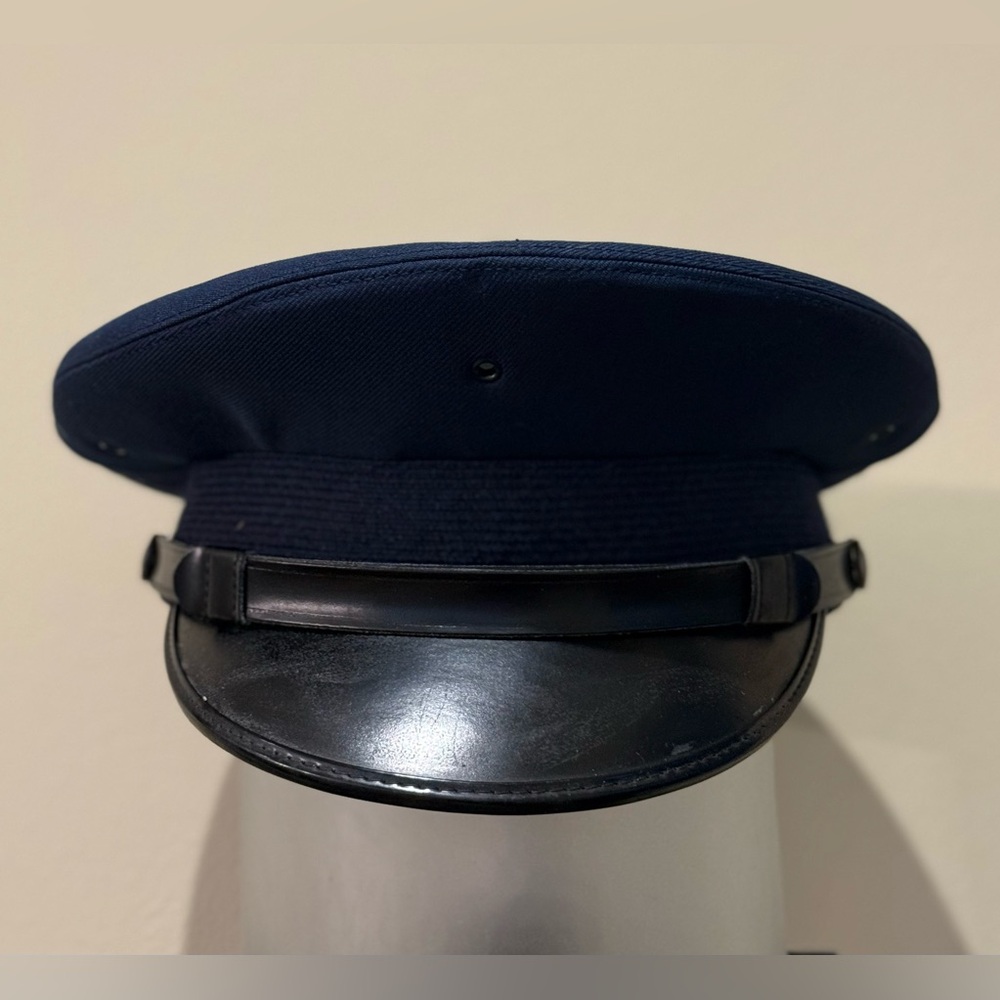 USAF Bernard Hat Cap Shade 1625 Navy Blue Size 7 1/4